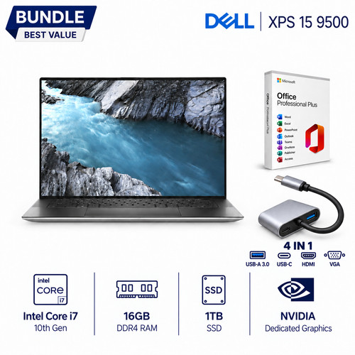 Dell xps 9500 intel core - xps, 15