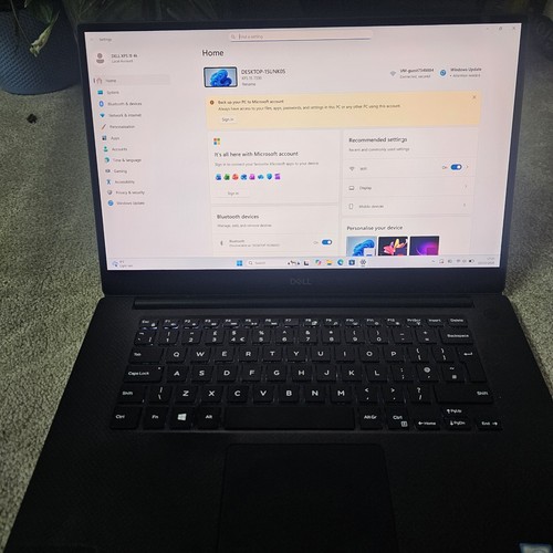 Touch dell xps 15 7590 - 4k,
